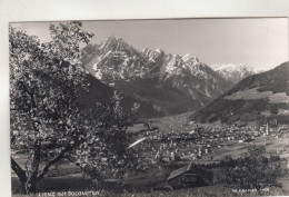 D2833) LIENZ Mit Dolomiten - Blühender Baum Blick Auf Häuser ALT 1950 - Lienz