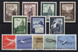 Austria (aéreo) Nº 47/53,61/5. - Unused Stamps