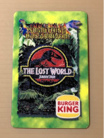 Mint USA UNITED STATES America Prepaid Telecard Phonecard, The Lost World Jurassic Park (1000EX), Set Of 1 Mint Card - Collections