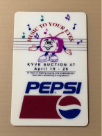 Mint USA UNITED STATES America Prepaid Telecard Phonecard, KYVE AUCTION 47 PEPSI (700EX), Set Of 1 Mint Card - Collections