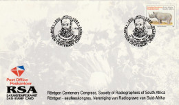 Zuid Afrika 1995, Date Stamp Card, Röntgen Centenary Congress - Lettres & Documents