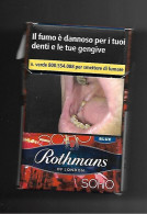 Tabacco Pacchetto Di Sigarette Italia - Rothmans Red 2019 N.1 Da 20 Pezzi - Vuoto - Etuis à Cigarettes Vides