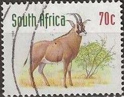 SOUTH AFRICA 1997 Endangered Fauna - 70c. - Roan Antelope FU - Gebraucht