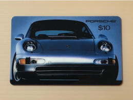 Mint USA UNITED STATES America Prepaid Telecard Phonecard, PORSCHE  CAR (500EX), Set Of 1 Mint Card - Sammlungen