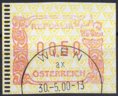 2000 Österreich Austria Automatenmarken ATM 4  "WIPA 2000" 00.50S Ersttag 30.5.00 Wien / Frama Vending Machine - Timbres De Distributeurs [ATM]