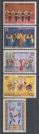 TURQUIE 1969 N° 1920/1924 ** Neufs MNH Superbes C 6 € Danses Filkloriques Kalk Oyunlart Bar Caydacira Zeybek Costumes - Ungebraucht