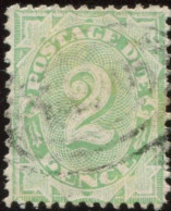 Pays :  46 (Australie : Confédération)      Yvert Et Tellier N° :Tx   25 (o) Wk Inverted - Segnatasse