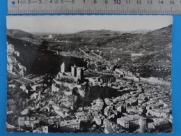 CPSM FOIX (Ariège) Vue Aérienne (Opérateurs Ed. Grafoulière, Langon) Photo Cie Des Arts Photographiques - Otros & Sin Clasificación