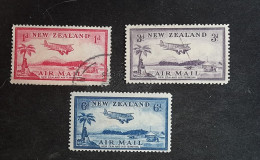 Nouvelle-Zélande > Poste Aérienne Oblitérés  N° 6/8 - Poste Aérienne