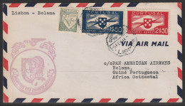 1941, First Flight Cover, Lisbon-Boloma - Autres & Non Classés