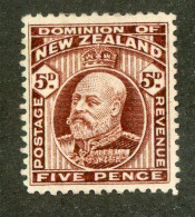 138 New Zealand 1906 Scott #136 Mlh* (Lower Bids 20% Off) - Unused Stamps