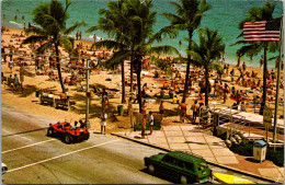 Florida Fort Lauderdale Las Olas Boulevard And The Atlantic Ocean 1980 - Fort Lauderdale