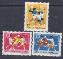 Roumanie N° 2881 / 83 XX Jeux Universitaires Mondiaux De Handball, Les 3 Valeurs Sans Charnière, TB - Unused Stamps