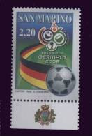 St Marin **  N° 2049 - Coupe Du Monde De Foot En Allemagne - Ongebruikt