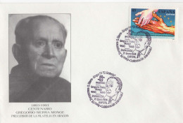 SPAIN. POSTMARK. GREGORIO SIERRA MONGE. ZARAGOZA. 1994 - Autres & Non Classés