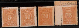 76580 - United States - STAMPS - Scott #  TELEGRAPH 11T 1/4  Mint Mixed MH + MNH - Telegraph Stamps