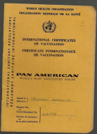 PAN AMERICAN – Carnet International De Vaccination Contre La VARIOLE (1978) - Aerei E Elicotteri