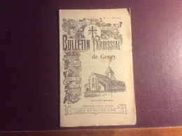 Bulletin Paroissial GERGY 71 ( Chalon Sur Saône ) MARS 1912 - Bourgogne