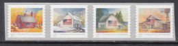 2022 United States USA Flags  Complete Strip Of 4 MNH - Ongebruikt