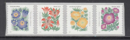 2022 United States USA Flowers  Complete Strip Of 4 MNH @ BELOW FACE VALUE - Ungebraucht