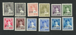 ROMANIA -- 1930 MIHAI I Overprint June 8, 1930   , MNH / MLH - Unused Stamps
