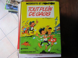 EO MODESTE ET POMPON TOUT PLEIN DE GAGS   FRANQUIN  DARGAUD - Modeste Et Pompon