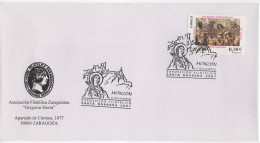 SPAIN. POSTMARK. MONZON CASTLE. 2007 - Autres & Non Classés