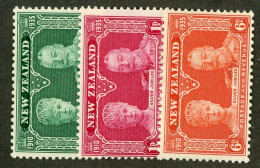 207 New Zealand 1935 Scott #199-201 M* (Lower Bids 20% Off) - Nuevos