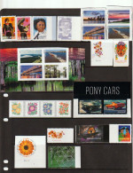 Année 2022.  25 Timbres Neufs ** (Pony Cars,Mighty Mississippi, $ 2.00 Geometry Stamp, Etc) - Nuovi