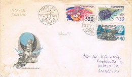 51204. Carta Impresos BRATISLAVA (Checoslovaquia) 1973. Tema SPACE, Espacio - Covers & Documents