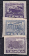RUSSIA 1922 - MLH - Zag# 56-58 - Unused Stamps