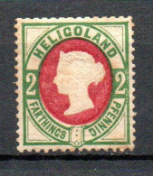 Col33 Allemagne Heligoland 1875  N° 11 Neuf X MH Cote : 15,00€ - Heligoland