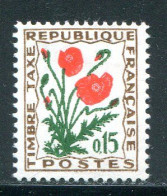 FRANCE- Taxe Y&T N°97- Neuf Avec Charnière * - 1960-.... Postfris