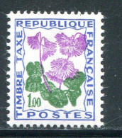 FRANCE- Taxe Y&T N°102- Neuf Avec Charnière * - 1960-.... Postfris