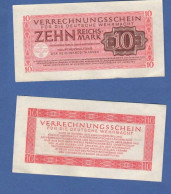 10 Reichsmark 1944 GERMANIA GERMANY Biglietto Di Compensazione Wehrmacht BankNotes - Verrechnungsscheine - Dt. Wehrmacht