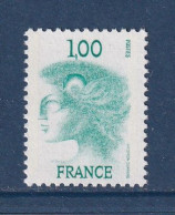 France - Non Emis - YT N° 1895 C ** - Neuf Sans Charnière - Marianne D'Excoffon - 1F Turquoise - Certificat - 1976 - Ungebraucht