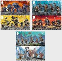 GROSSBRITANNIEN GRANDE BRETAGNE GB 2023 WARHAMMER SET 6V MNH SG 4837-42 - Ungebraucht