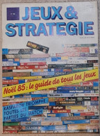 JEUX ET STRATEGIE N°36 Dec.janvier 1986 130 Pages GUIDE DE TOUS LES JEUX Supplé. EUROPAIA 2012 Incontournable - Giochi Di Ruolo