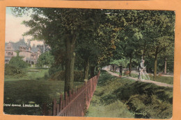 London Ontario Canada Old Postcard - London