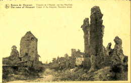 Belgique - Flandre Occidentale - Ruines De Nieuport - Chapelle De L'Hôpital, Rue Des Recollets - Nieuwpoort