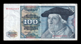 Alemania República Federal Federal Republic Of Germany 100 Mark 1980 Pick 34b Mbc Vf - 100 Deutsche Mark