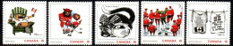 Canada Kanada 2021 - Mi.Nr. 3881 - 3885 - Postfrisch MNH - Comics - Unused Stamps