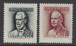 Slovaquie / Slovakia - 1943 - 95 Et 96 **(MNH) - Unused Stamps