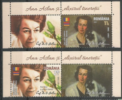 RO 2023 JOINT ISSUES RO - ARMENIA, ROMANIA, 2 X 1v + Label, MNH - Unused Stamps