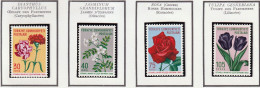 TURQUIE - Fleurs, Flowers, Oeillet, Jasmin, Roses, Tulipe - Y&T N° 1528-1531 - 1960 - MNH - Ungebraucht