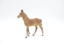 Elastolin, Lineol Hauser, Animals Horse Baby Foal N°4014, Vintage Toy 1930's - Small Figures