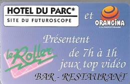 CLE-MAGNETIQUE-HOTEL-DU PARC-Site FUTUROSCOPE--TBE - Tarjetas-llave De Hotel