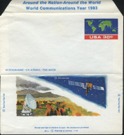 USA   Aerogram   Communication Year 1983 - Other & Unclassified