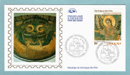 FDC France 2000 - Germigny Des Prés - Mosaïque Carolingienne - YT 3358 - 45 Germigny-des-Prés - 2010-2019