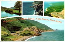 Canada Nova Scotia Cape Breton Greetings From Cabot Trail Multi View - Cape Breton